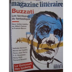 LE MAGAZINE LITTERAIRE BUZZATI