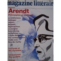 LE MAGAZINE LITTERAIRE ARENDT